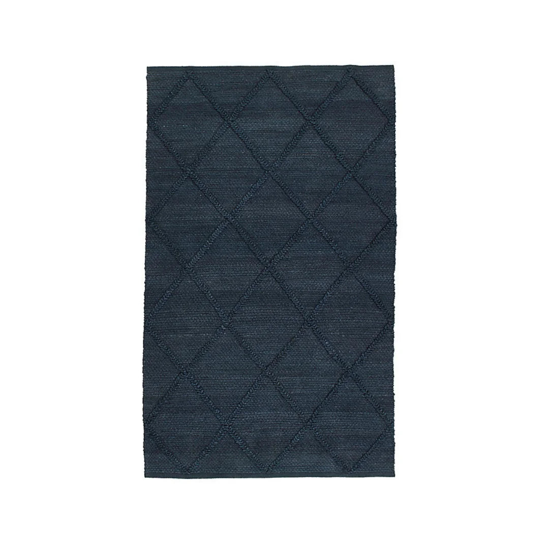 Handmade Woven Jute Rug 24" x 36'’ Eco-Friendly