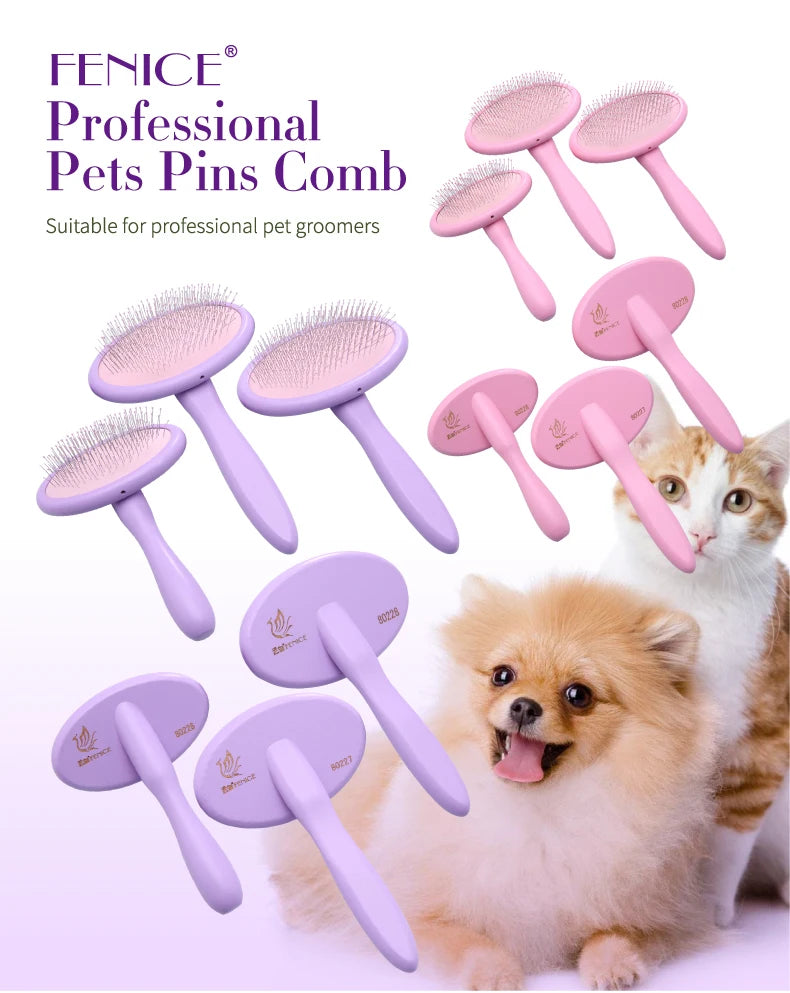 Professional Pet Grooming, Massage Pin Brush