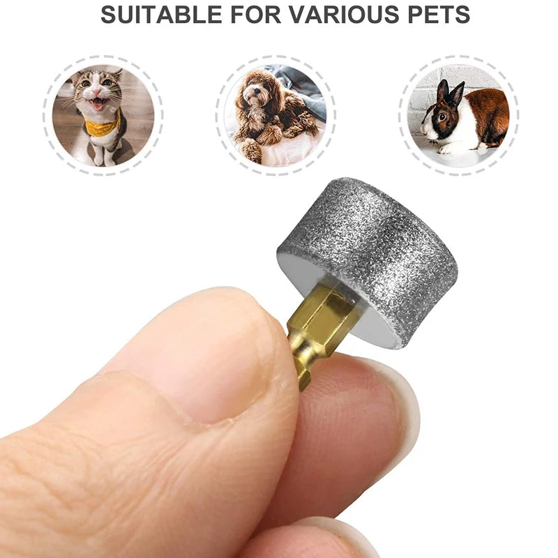 Dog/Cat Electric Nail Grinder Trimming Tool