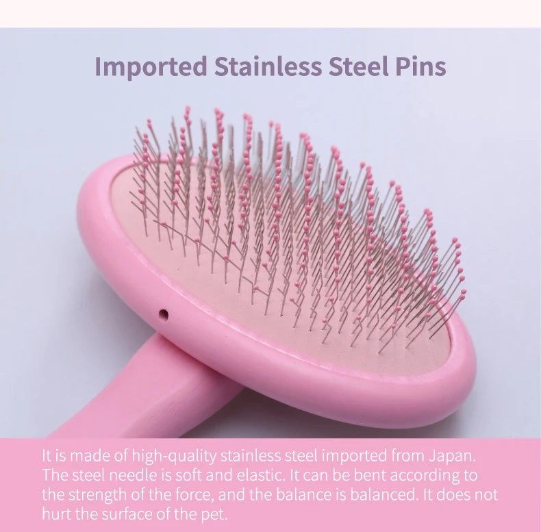 Professional Pet Grooming, Massage Pin Brush