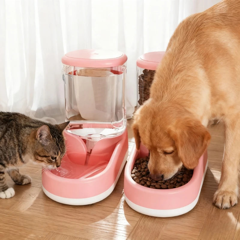Automatic Dog/Cat Feeder & Water Dispenser