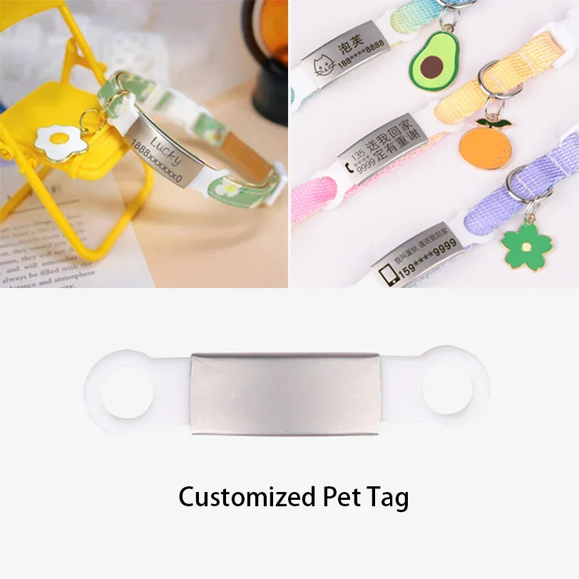 Personalized Adjustable Kitten Safety Collar