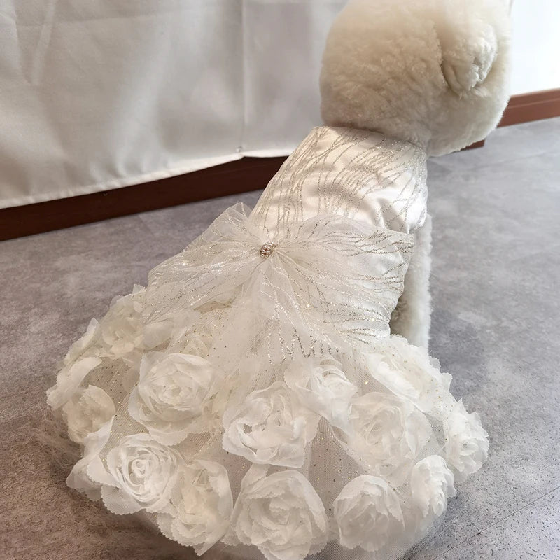 Luxury Designer Dog Bridal Dresses