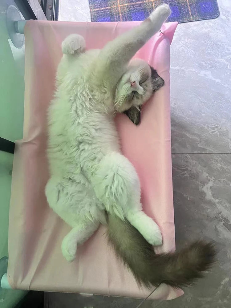 Window Seat Cat Bed; Aerial Hanging Hammock