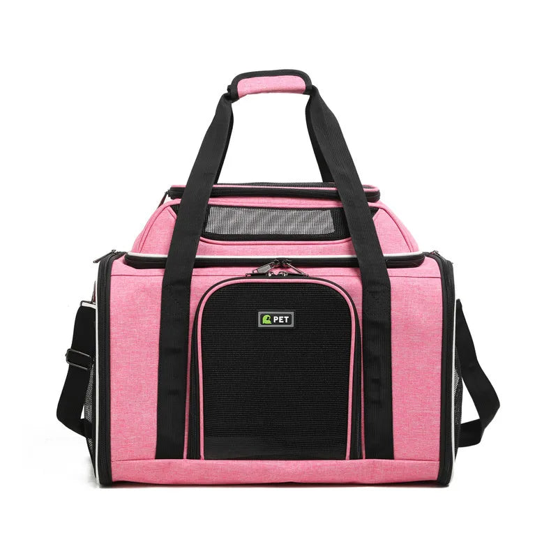 Luxury Dog Carrier, Expandable Top, Large Capacity