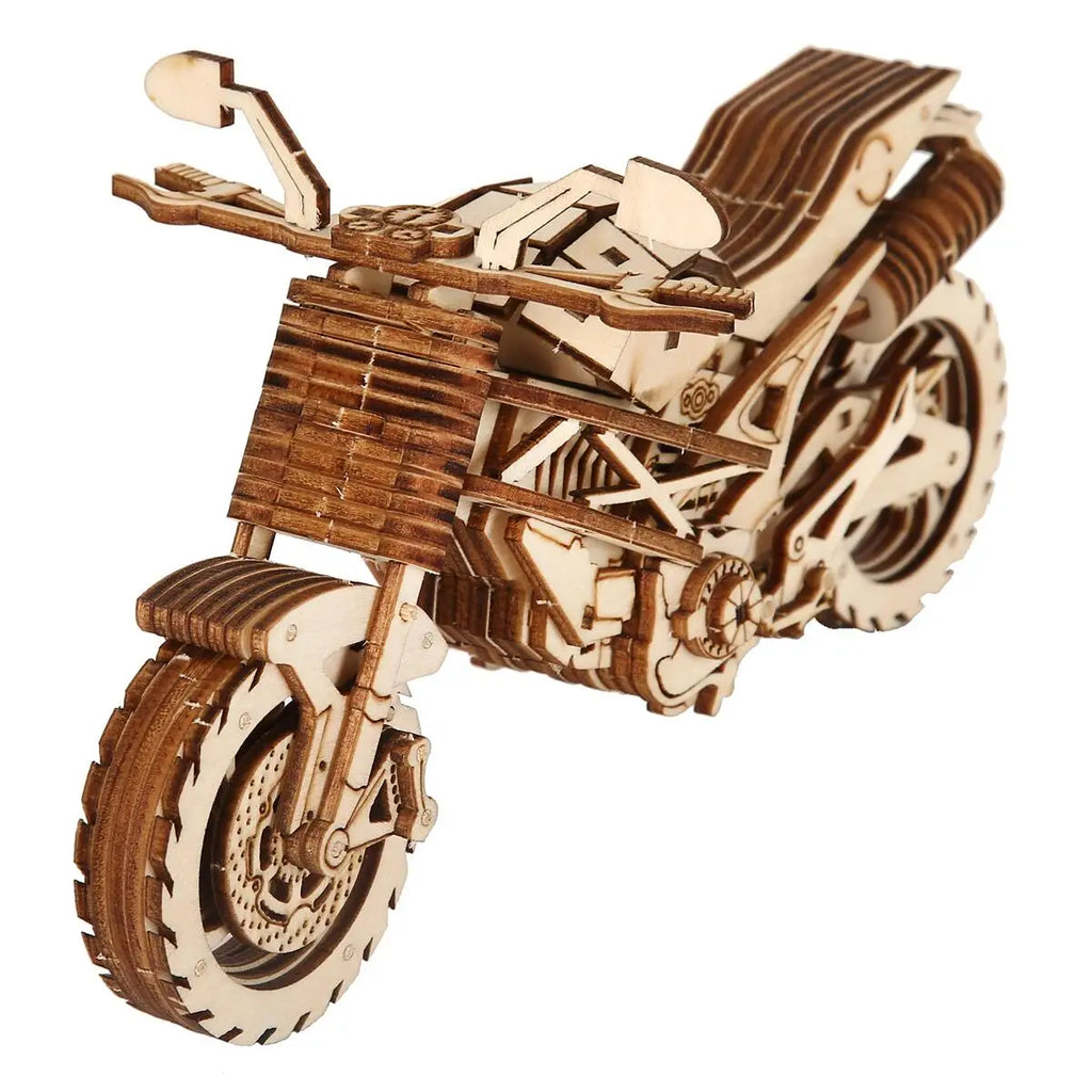 3D Wooden Puzzle Motorcycle Model
