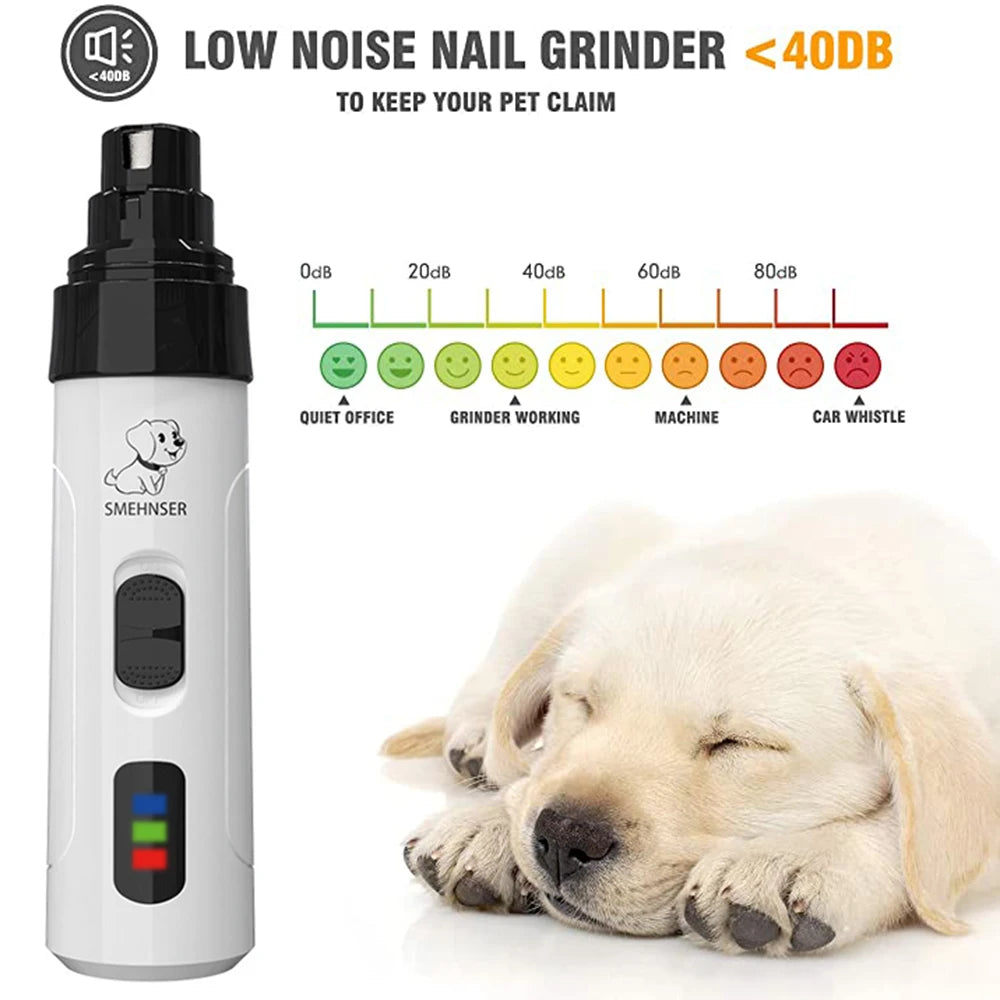 Dog/Cat Electric Nail Grinder Trimming Tool