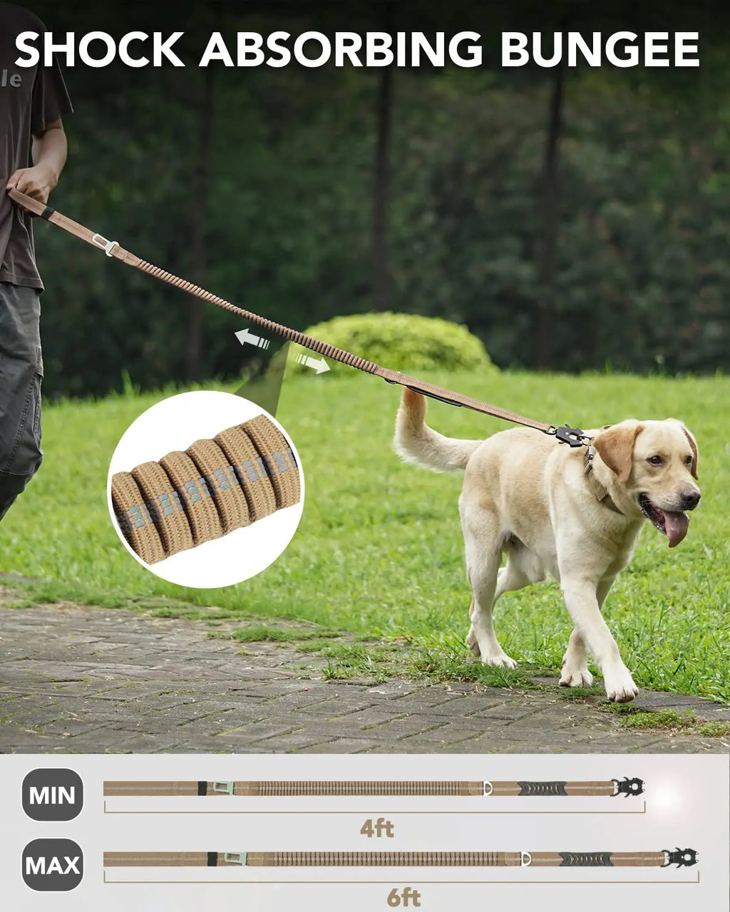 Military-Grade Tactical Dog Collar with Handle