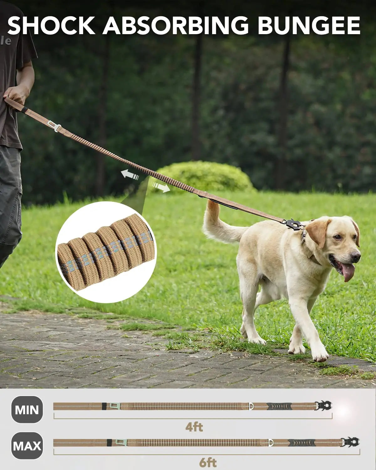 Military-Grade Tactical Dog Collar with Handle