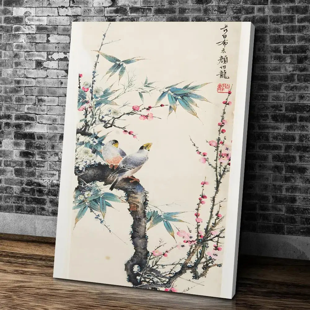 Chinese Style Calligraphy Painting on Canvas Prints