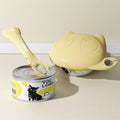 Silicone Cat Food Can Lid and Spoon Set