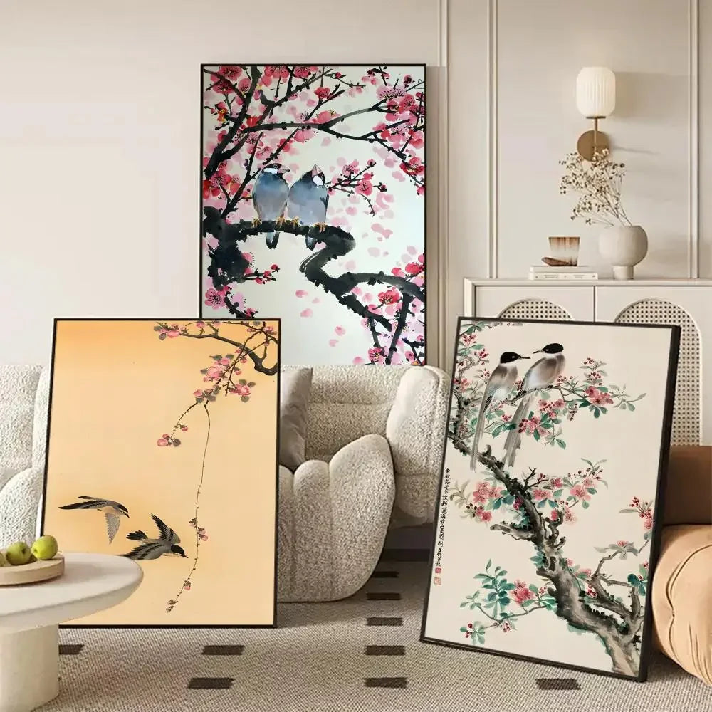 Chinese Style Calligraphy Painting on Canvas Prints
