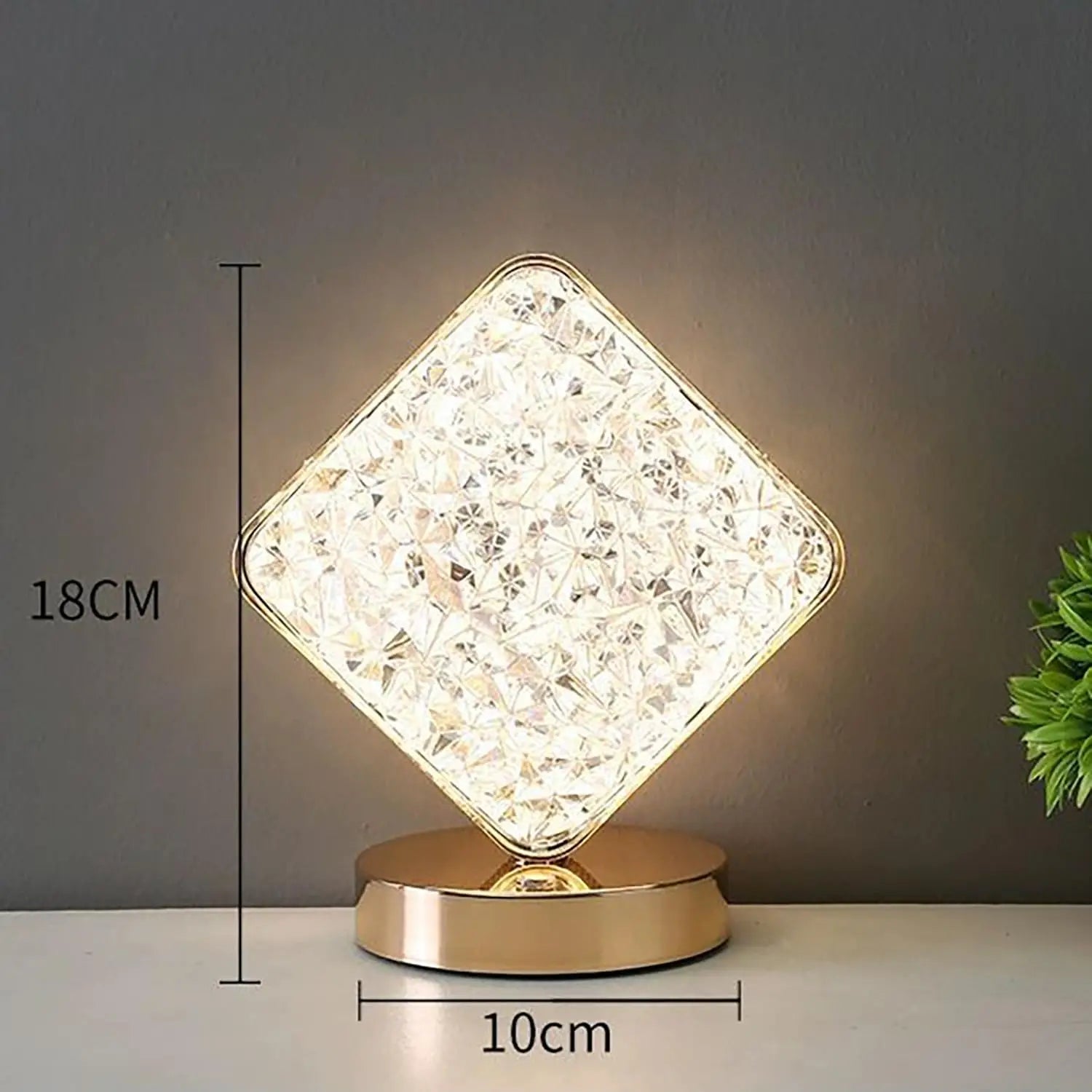 Bedroom Night Light, 3-Color Touch Dimming