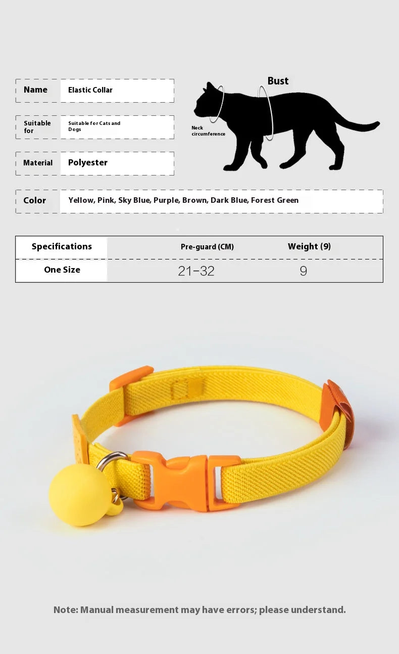 Reflective Breakaway Cat Collar Adjustable