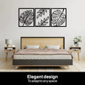 Set of 3; Gorgeous Modern Metal Wall Decor