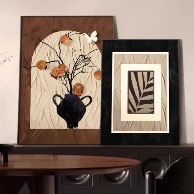 Vintage Framed Prints on Canvas; 24 Designs