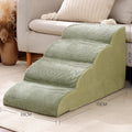 1/2/3/4 Pet Stairs, Ramp; Washable Non-Slip Cover