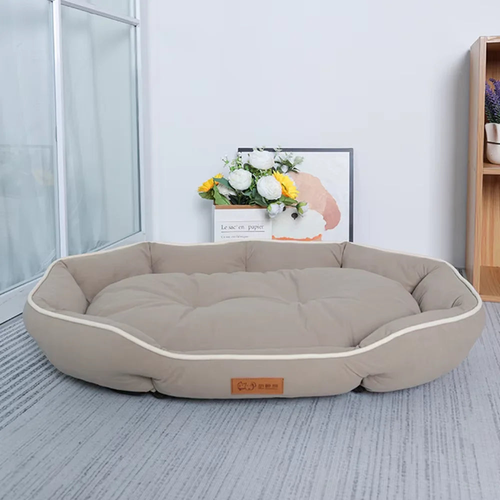 Pet Sleeping Sofa Large Plush Dog Bed
