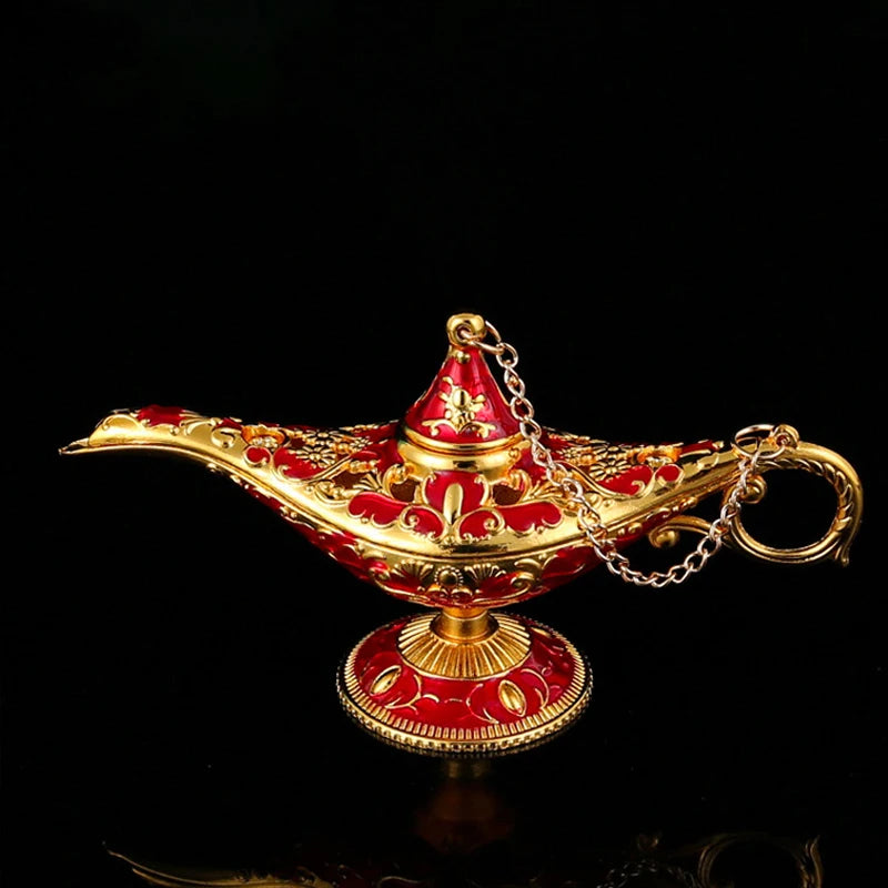 Exotic Aladdin Lamp, Unique Handcrafted Design