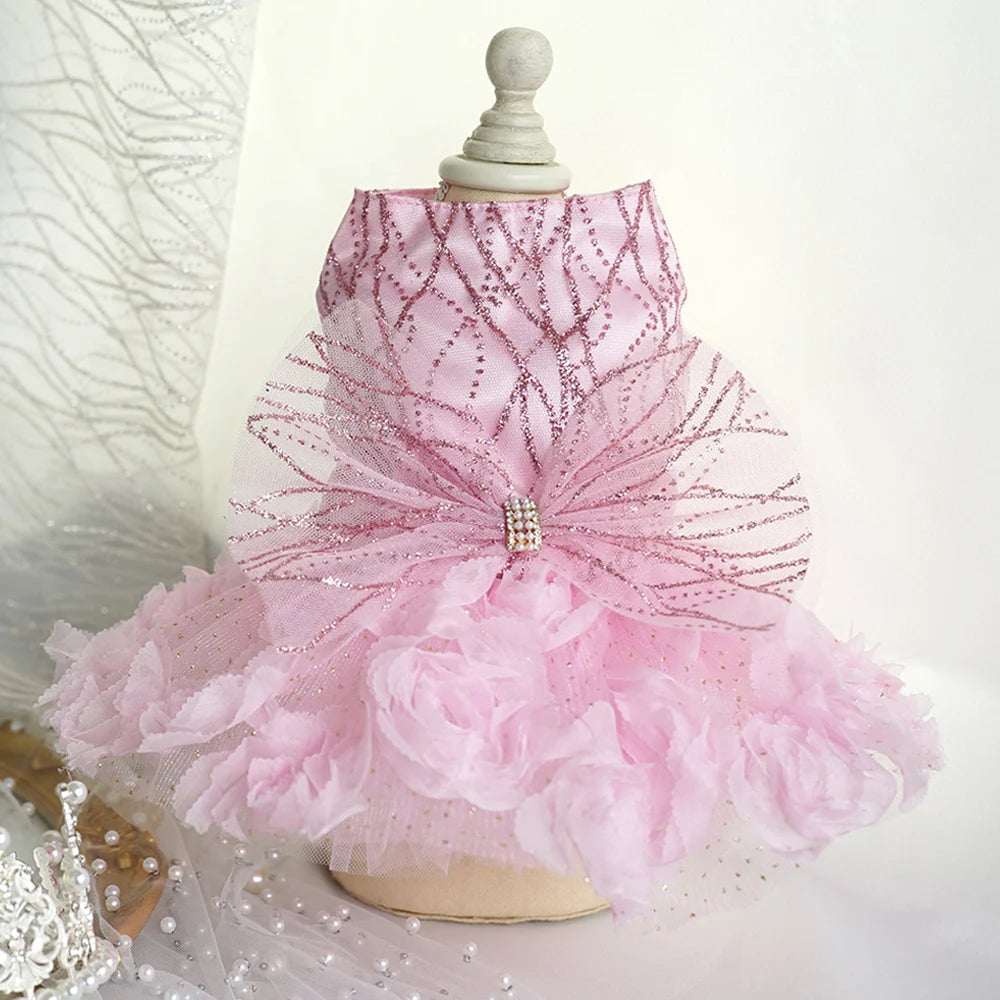 Luxury Designer Dog Bridal Dresses