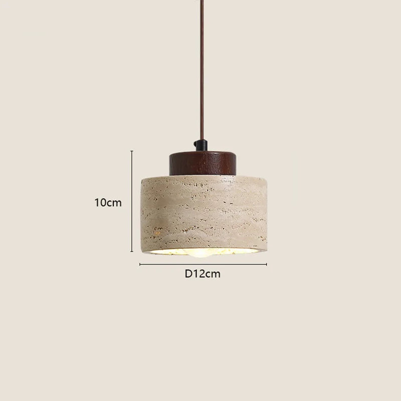 Japanese Genuine Cave Stone Hanging Lamps