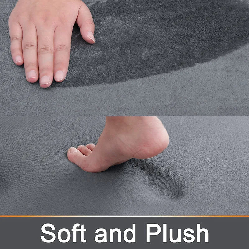 Super Absorbent Bath Mat, Non-Slip Memory Foam