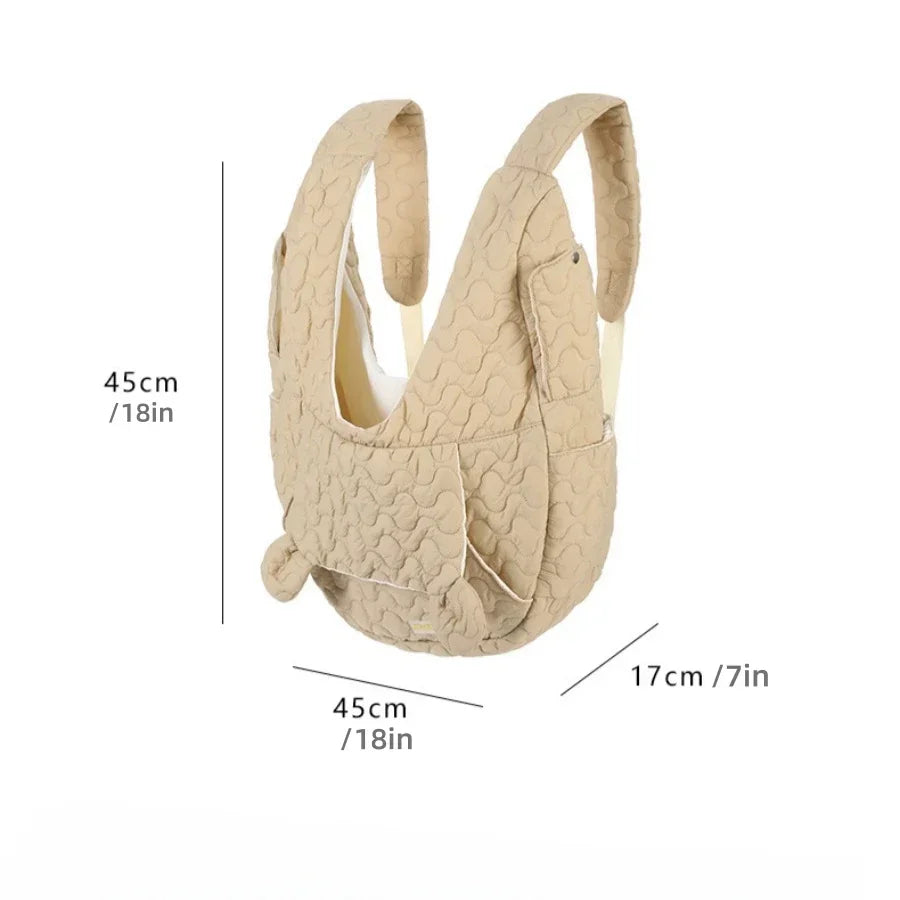 Dog Chest Carrier Backpack, Waterproof, Wind Resistant
