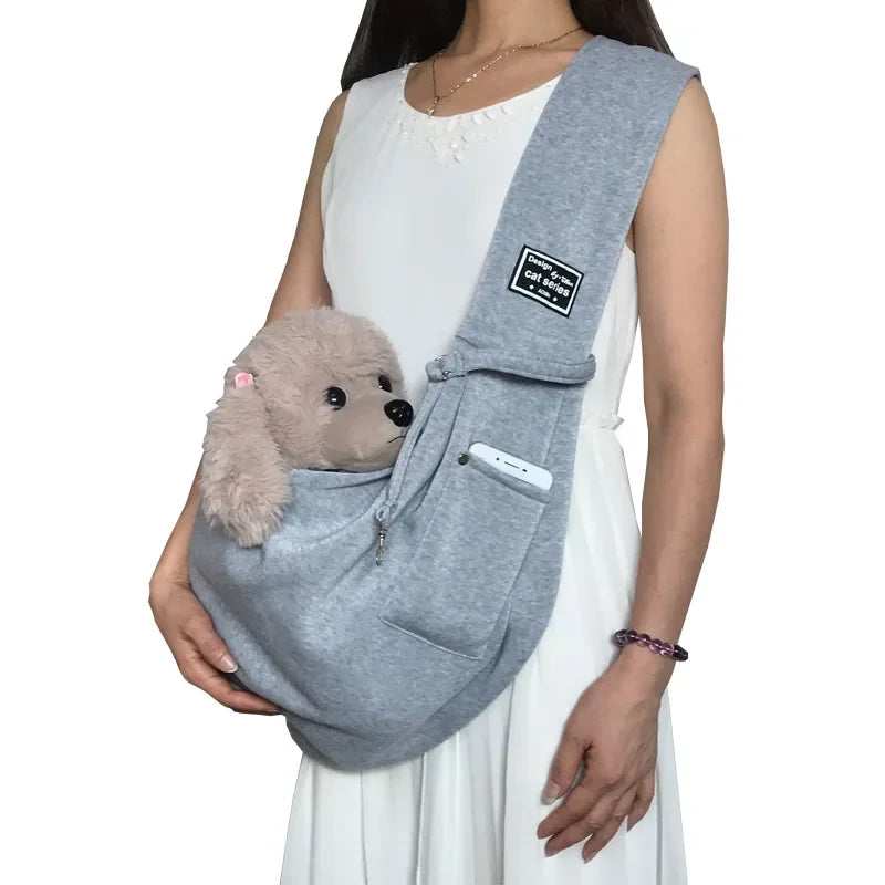 Crossbody Shoulder Bag Carrying Sling for Dogs