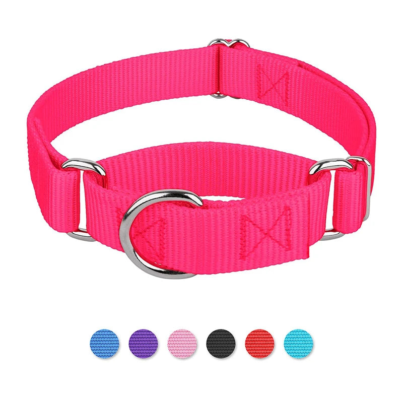 Adjustable Nylon Anti-Punch Dog Collar