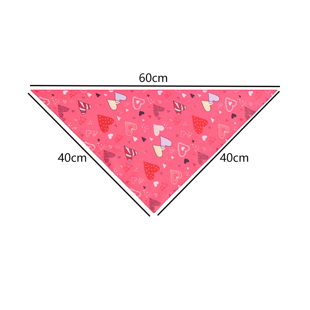 30pcs Pet Bandana Assorted Holiday Prints
