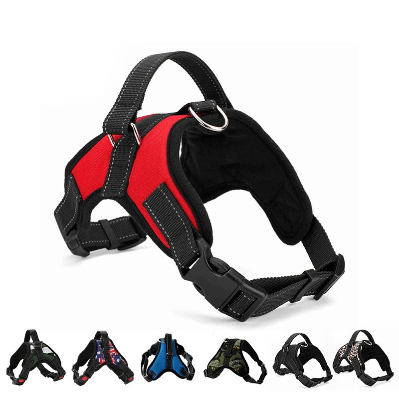 Dog Quick Release Adjustable Vest Harness