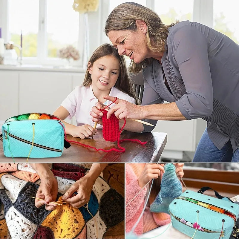 Yarn Storage Bag, Multi-Pocket