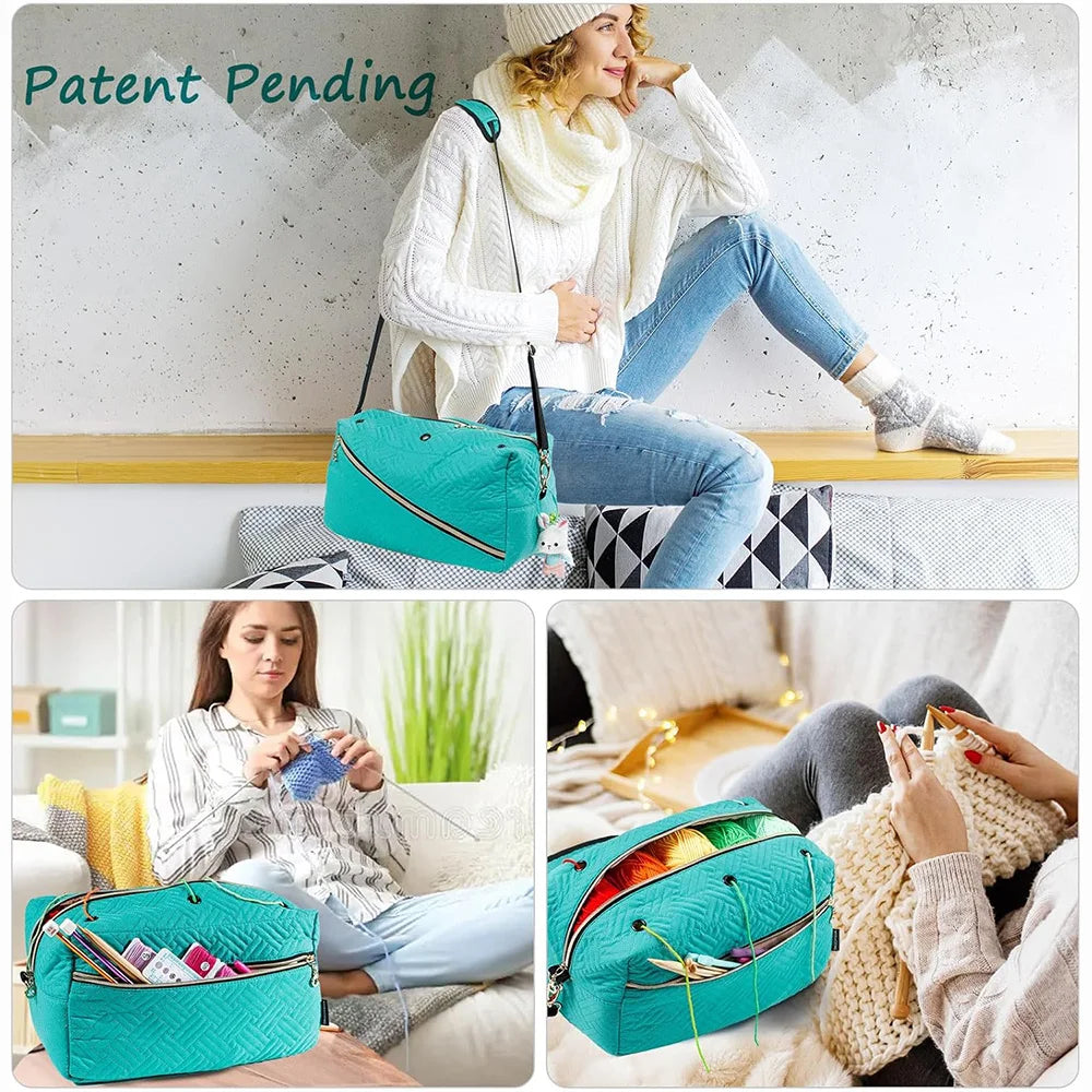 Crochet, Knitting Accessories & Tools Organizer Bag