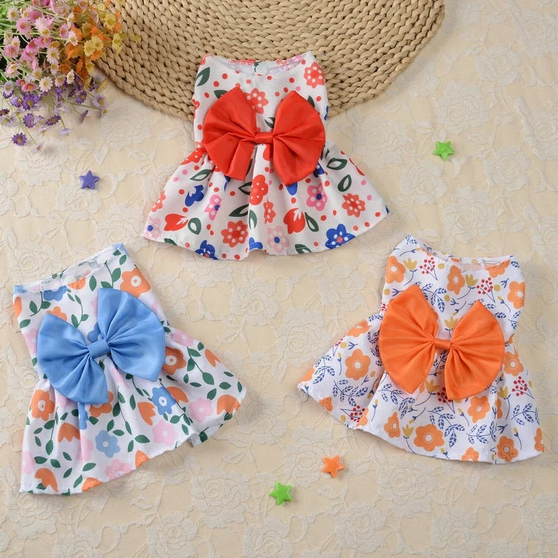 Summer Dog/Cat Princess Party Dress