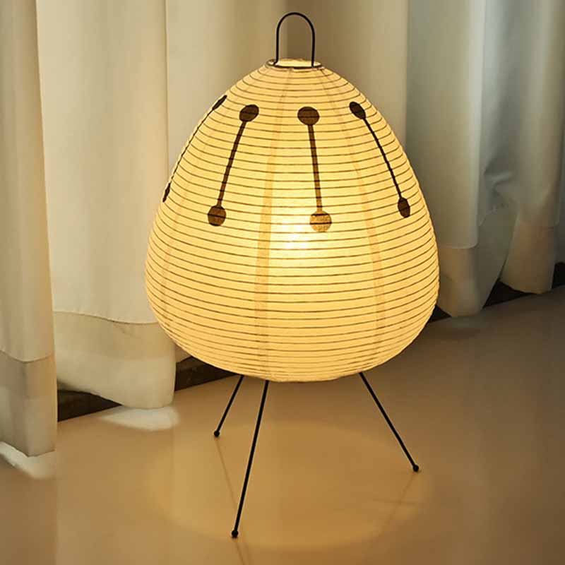 Modern Handmade Rice Paper LED Table Lamp