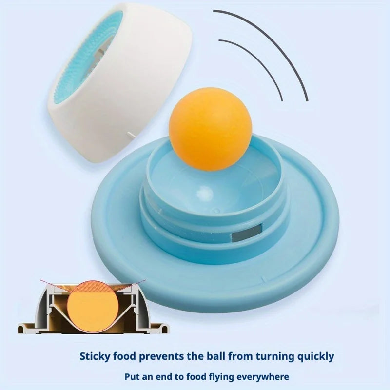Licking Plate Slow Feeder; Interactive Snack Bowl