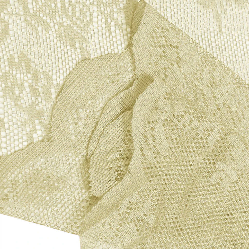 Romantic Lace Sheer Curtain; 8 Colors
