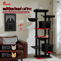 Deluxe Tall Cat Tree for Indoor Cats