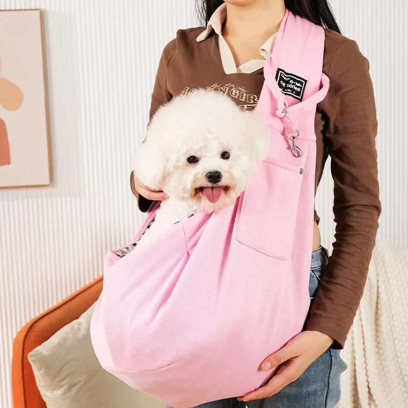 Crossbody Shoulder Bag Carrying Sling for Dogs