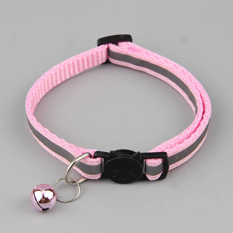 Reflective Cat Bell Collars, Adjustable