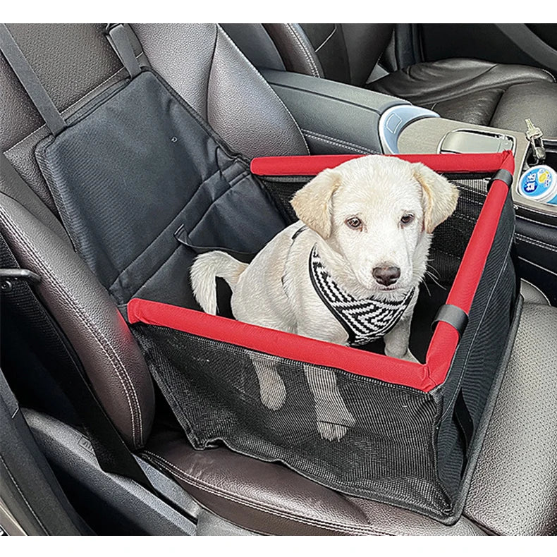 Deluxe Dog Safety Car Seat & Harness