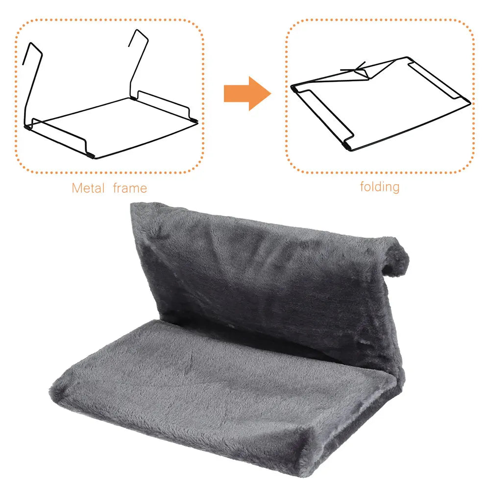 Radiator Hanging Cat Bed; Metal Frame