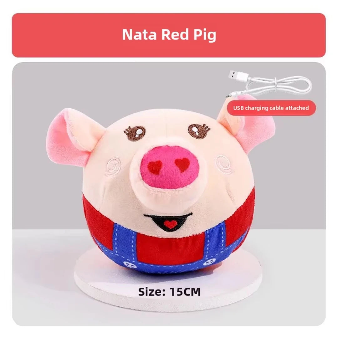 Adorable Plush Interactive Dog Toy