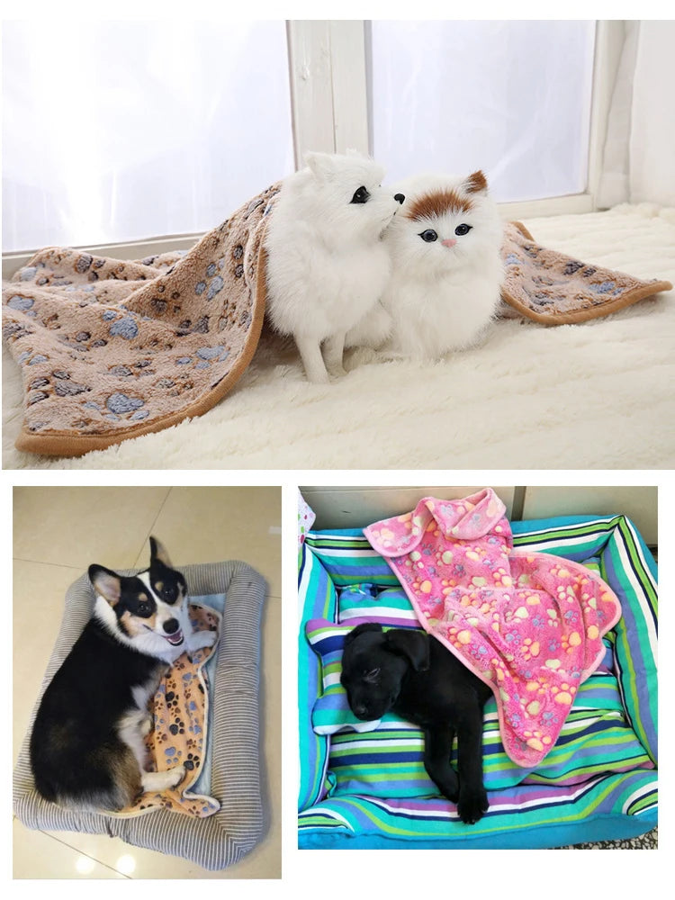 Soft Fluffy High Quality multicolor Pet Blanket