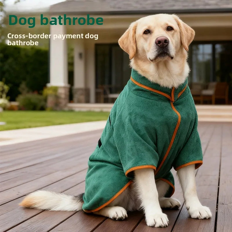 Pet Bathrobe, Full Body Drying Towel