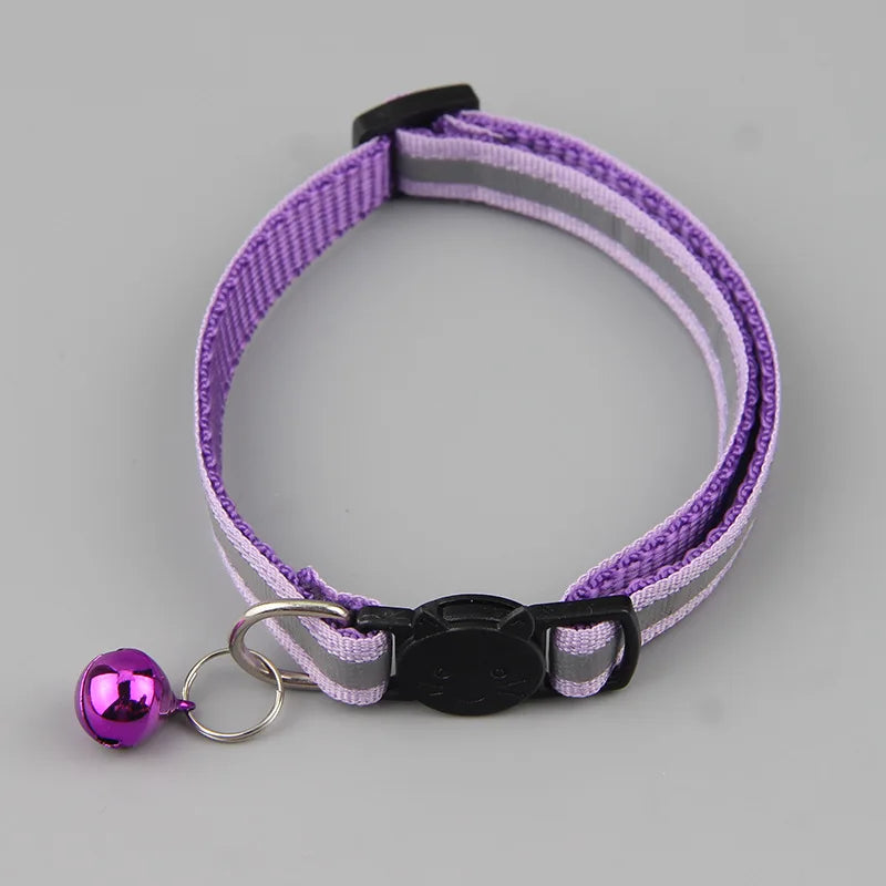 Reflective Cat Bell Collars, Adjustable
