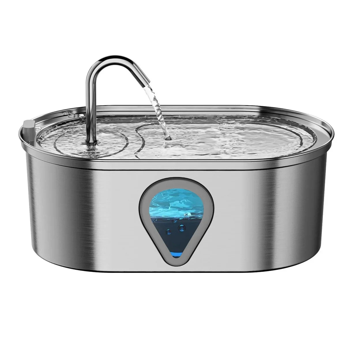 3.5L Pet Fountain with Water Level Window