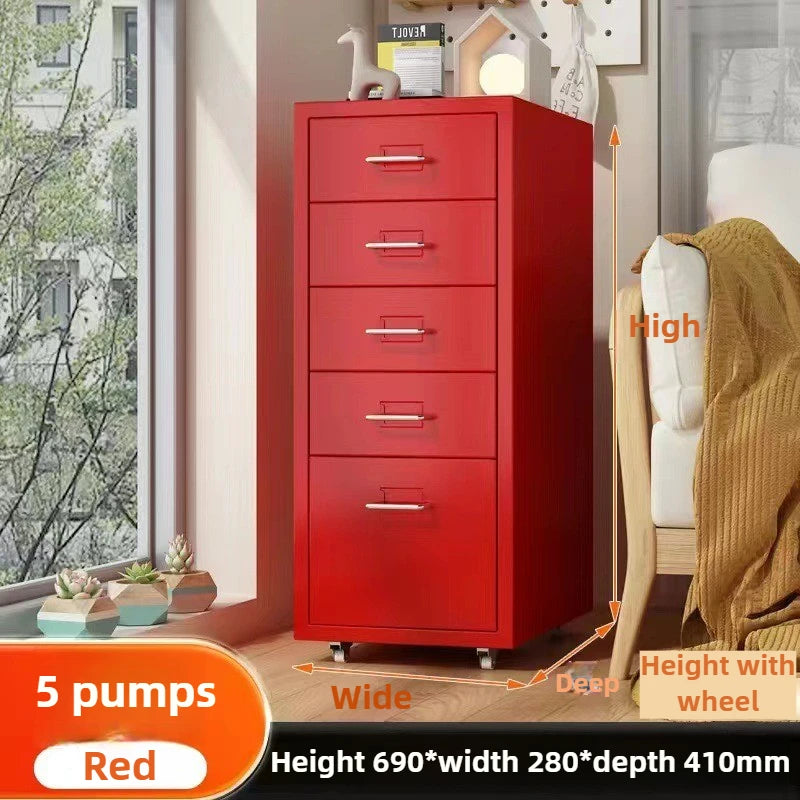 Versatile Storage Cabinet; 3, 5, 6 Drawers; 4 Colors