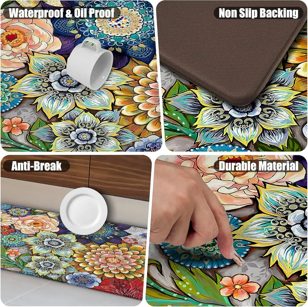 Anti-Fatigue Memory Foam Comfort Mats; 2 Sizes