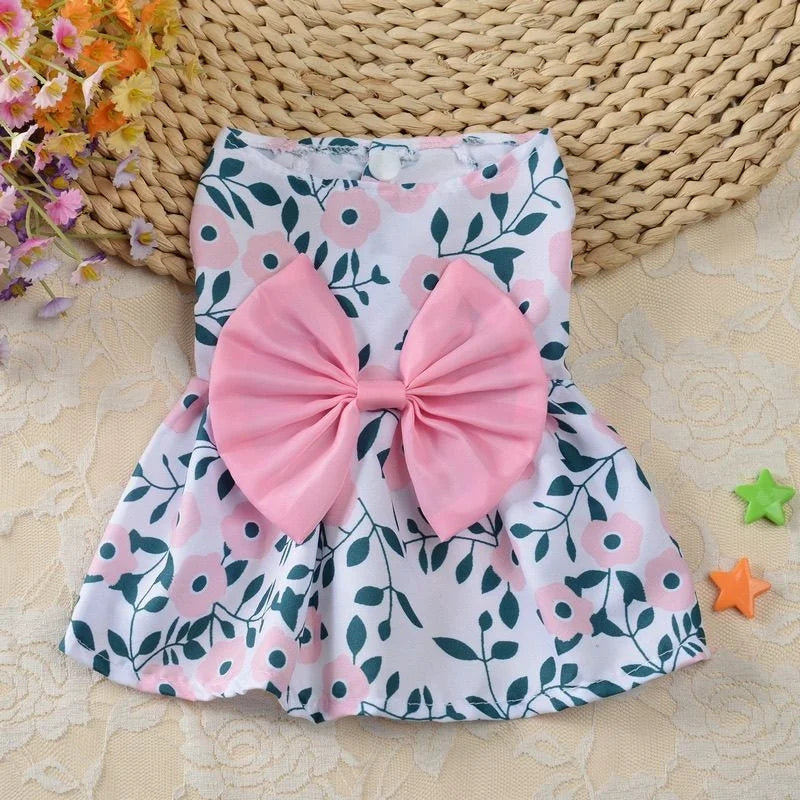 Summer Dog/Cat Princess Party Dress